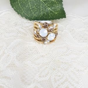 Fashion jewelry 18K Gold plated  ring